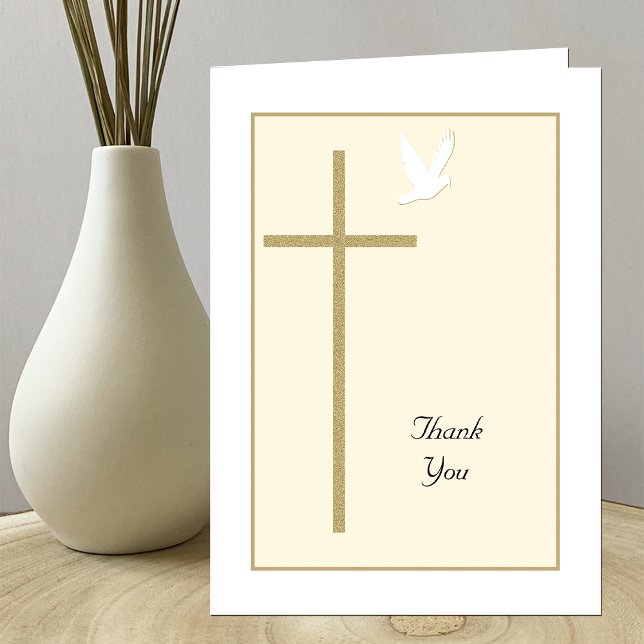 Cross Religious Christlich Danke Card (Von Creator hochgeladen)
