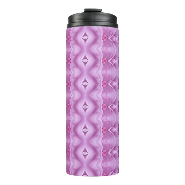 Cross Rose Ikat Thermosbecher (Vorderseite)