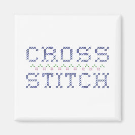 Cross Stitch Magnet