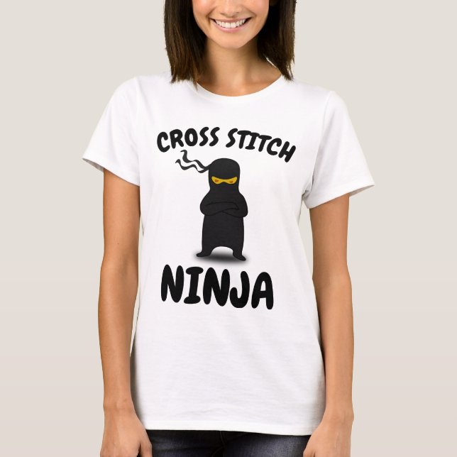 CROSS STITCH NINJA T - Shirt (Vorderseite)