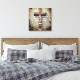 Cross Stretching Canvas Print Leinwanddruck