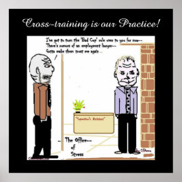 Cross Training auf dem Job! Poster