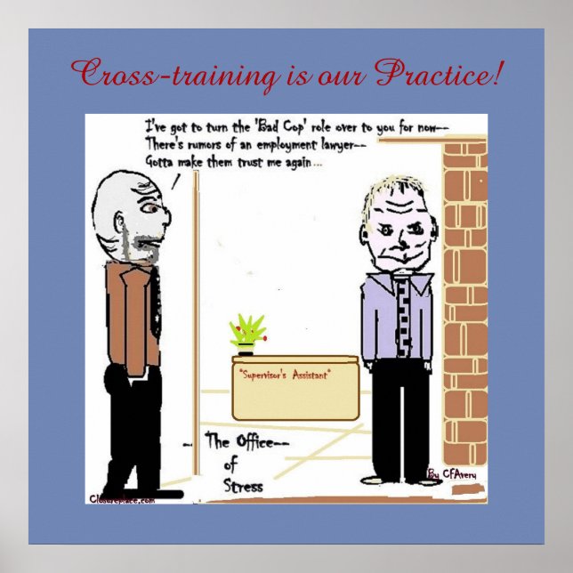 Cross Training auf dem Job! Poster (Vorne)