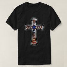 Cross Vintage Retro Blaue Edelstein