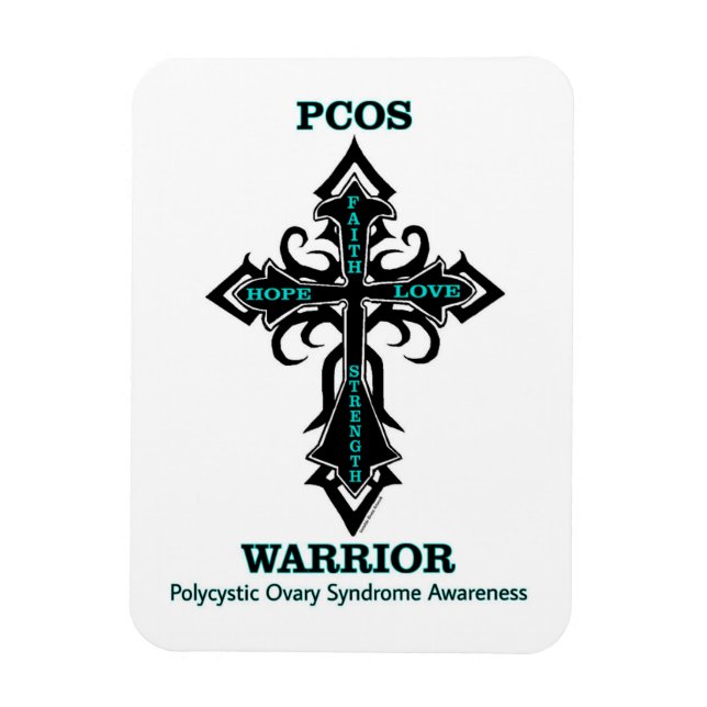 Cross/Warrior...PCOS Magnet (Vertikal)