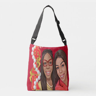 Crossbag 2 tragetaschen mit langen trägern