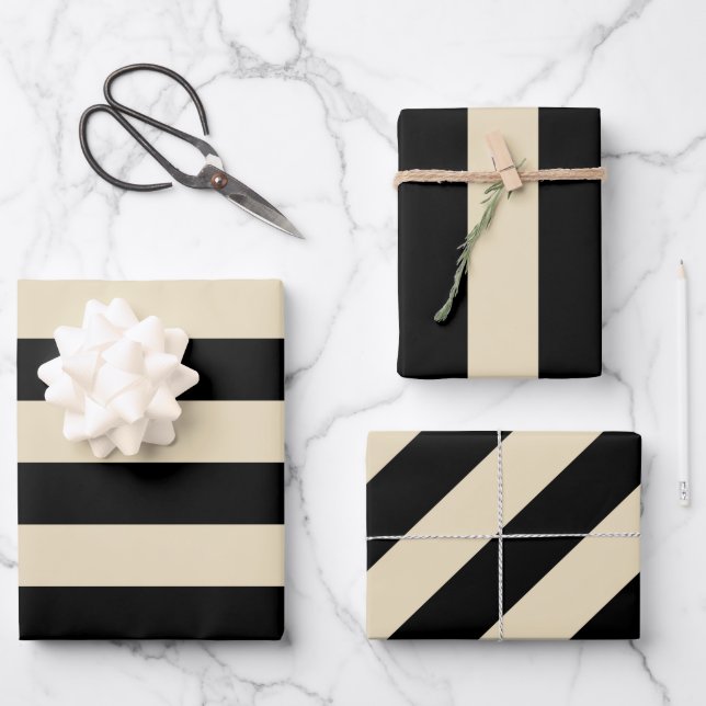 Crossbar Geschenkpapier Set (Vorderseite)