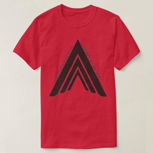 Crossbars Barbell T-Shirt (Design vorne)