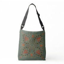 Crossbody Bag with Uzbek Design
