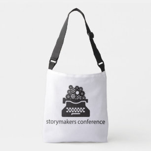 Crossbody Tasche mit schwarzem Logo