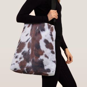Crossbody Tote Bag - Cowhide Tragetaschen Mit Langen Trägern