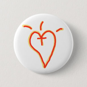 Crossed Heart Button