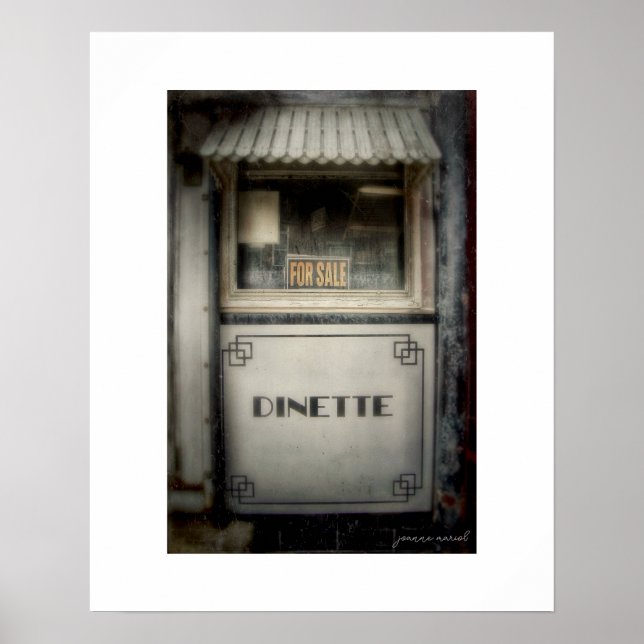 Crosser Diner Lisbon Ohio Poster Druck (Vorne)
