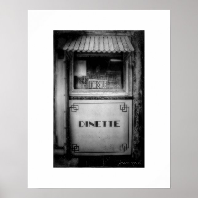 Crosser Diner Lisbon Ohio Poster Druck (Vorne)