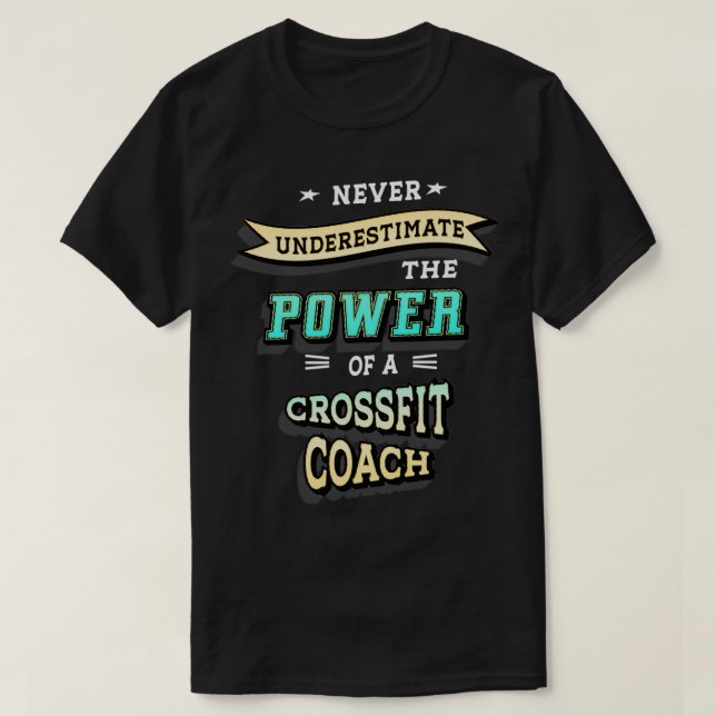 Crossfit Coach T-Shirt (Design vorne)