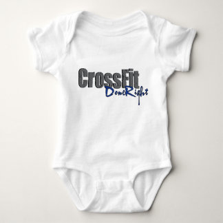CrossFit DoneRight Logo Baby Strampler