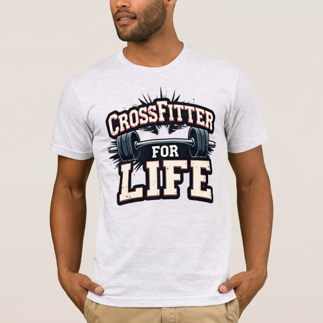 CrossFitter for Life T-Shirt (Vorderseite)
