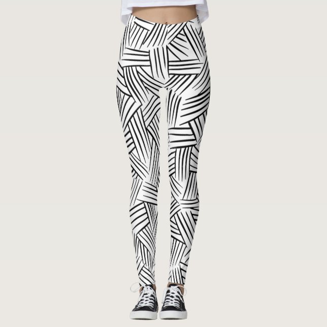 Crosshatch-Leggings Leggings (Vorderseite)
