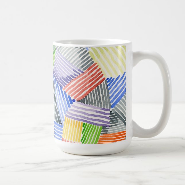 Crosshatch Quilt I Kaffeetasse (Rechts)