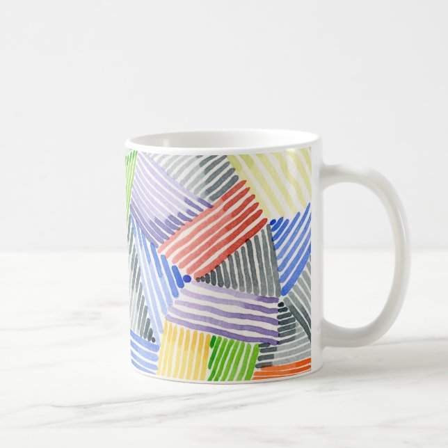 Crosshatch Quilt I Kaffeetasse (Rechts)