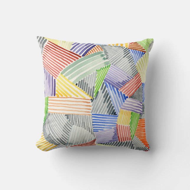 Crosshatch Quilt I Kissen (Vorderseite)