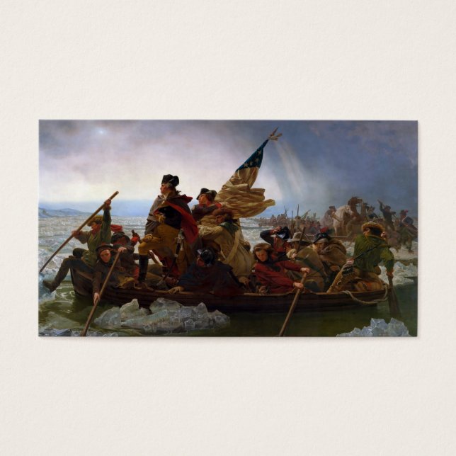 Crossing Delaware 1776: General George Washington (Vorderseite)