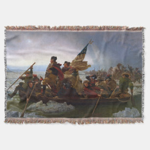 Crossing Delaware 1776: General George Washington Decke