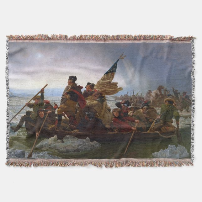 Crossing Delaware 1776: General George Washington Decke (Vorderseite)