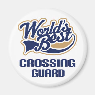 Crossing Guard Geschenk (Worlds Best) Magnet