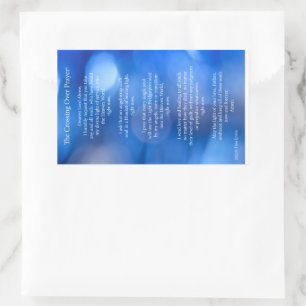 Crossing Over Prayer© Card Aufkleber