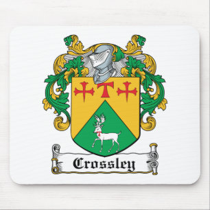 Crossley Familienwappen Mousepad