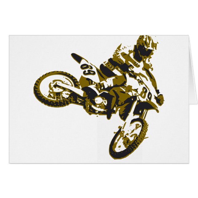 Crossmotorrad (Vorderseite (Horizontal))