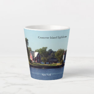 Crossover Island Lighthouse Latte Tasse