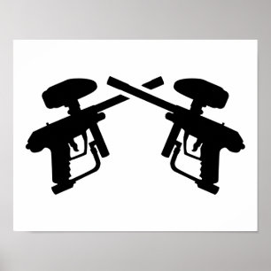 Crossover Paintballwaffe Poster