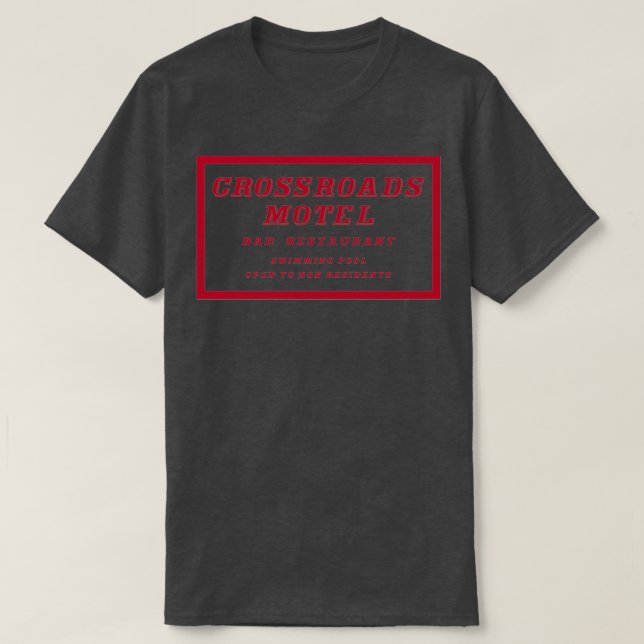 Crossroads Motel T-Shirt (Design vorne)