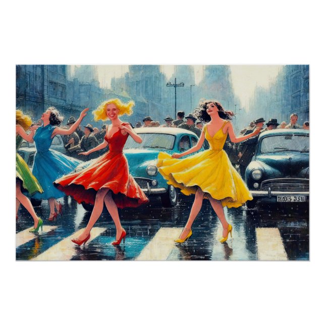 Crosswalk Dance Poster (Vorderseite)