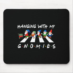 Crosswalk Spaß Weihnachten mit meinen Gnomen für Mousepad