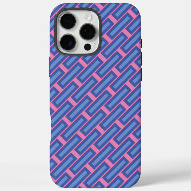 "Crossweave" Muster iPhone Case (Rückseite)