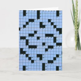 Crossword Puzzle Karte