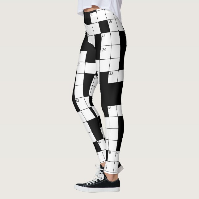 Crossword Puzzle Leggings (Links)