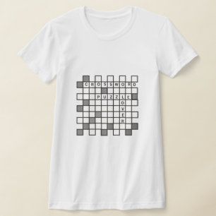 Crossword Puzzle Lover T - Shirt