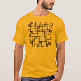 Crossword Puzzle Lover T-Shirt