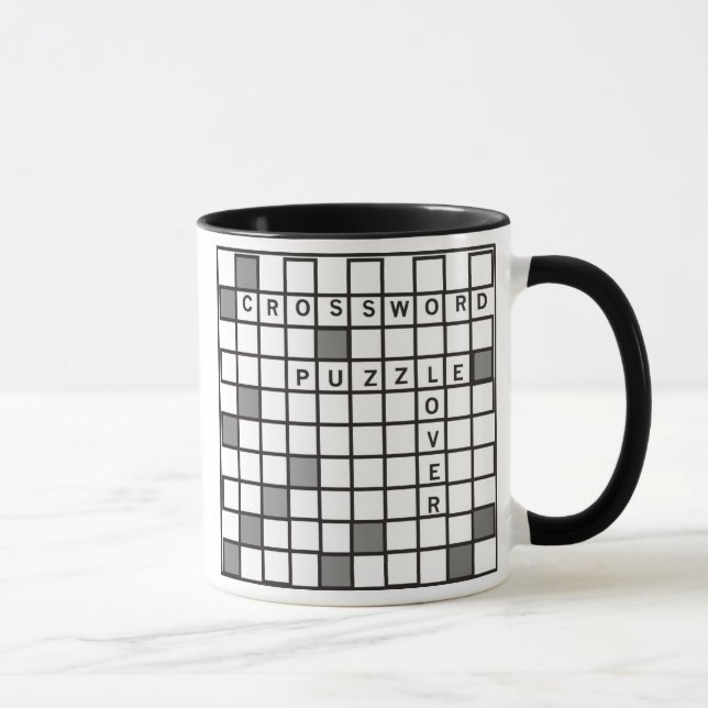 Crossword Puzzle Lover Tasse (Rechts)