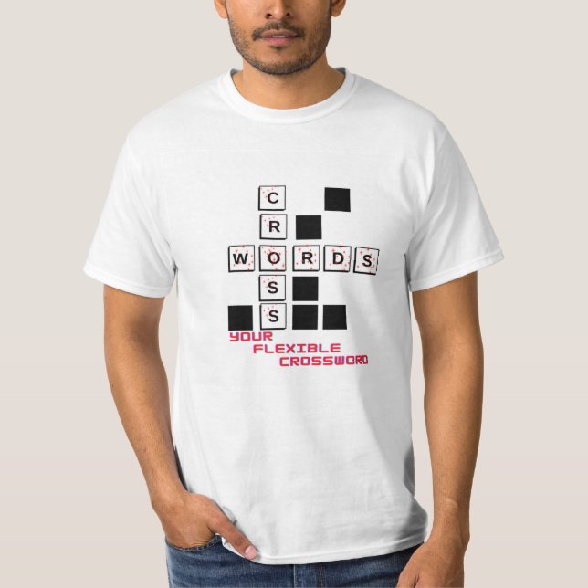 Crossword Puzzles T-Shirt (Vorderseite)