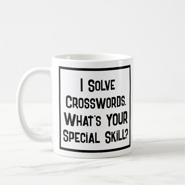 Crossword Solver Special Skill. Tasse (Links)