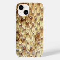 CROTALUS, DRUCKER RATTLESNAKE HAUTcreme Brown