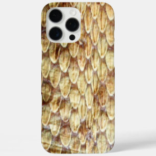 CROTALUS, DRUCKER RATTLESNAKE HAUTcreme Brown iPhone 16 Pro Max Hülle