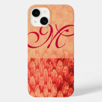 CROTALUS MONOGRAMM Rosa Fuchsie