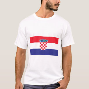 Crotia-Flagge T-Shirt
