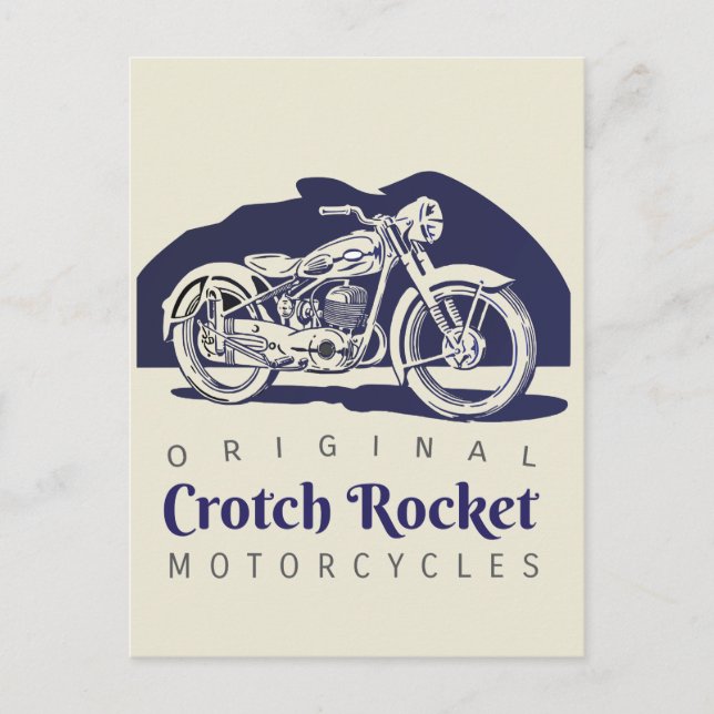 Crotrocket Motorräder und Postcard - 6 Stile Postkarte (Vorderseite)